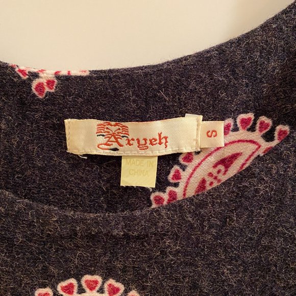 Aryeh Long Sleeve Knit Dress, Size Small - Picture 3 of 4